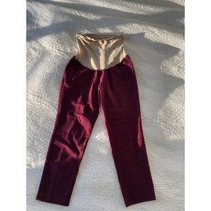 A Pea in the Pod cropped maternity pants